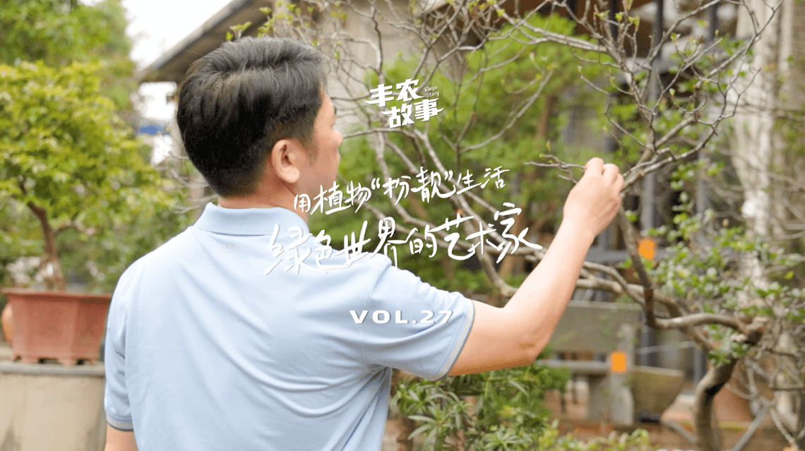 17年，他用一草一木去点亮了一个个家。